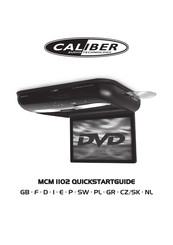 Caliber MCM 1102 Quick Start Manual