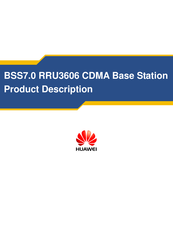 Huawei BSS7.0 RRU3606 Product Description