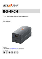 BZBGEAR BG-4KCH User Manual