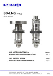 Elaflex SB-LNG Installation And Operating Manual