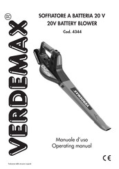 Verdemax 4344 Operating Manual