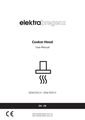 Elektra Bregenz DKW 6565 X User Manual