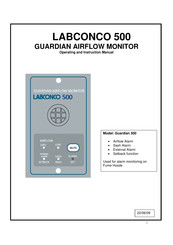 Labconco Guardian 500 Operating And Instruction Manual
