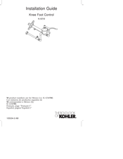 Kohler K-13710 Installation Manual