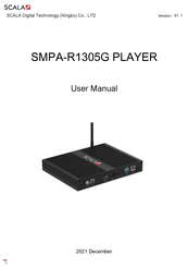 Scala SMPA-R1305G User Manual