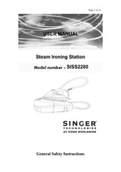 Singer SISS2280 User Manual