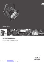 Behringer ULTRAPAR UP1200 User Manual