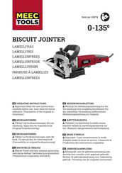 Meec tools 018719 Operating Instructions Manual