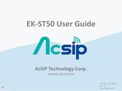 AcSiP EK-ST50 User Manual