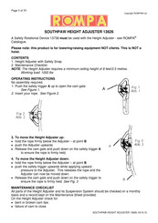 Rompa 13626 Quick Start Manual