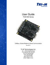 Tri-M Systems TCB1000 Series User Manual