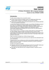 ST STEVAL-PCC009V2 User Manual