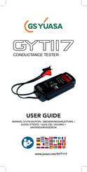 gs yuasa GYT117 User Manual