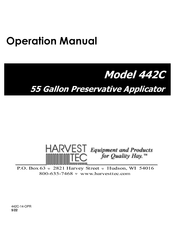 Harvest TEC 442C Operation Manual