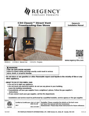 Regency Fireplace Products C34 Classic Owners & Installation Manual
