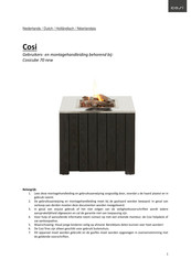 Cosi Cosicube 70 new User And Installation Instructions Manual