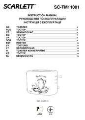 Scarlett SC-TM11001 Instruction Manual