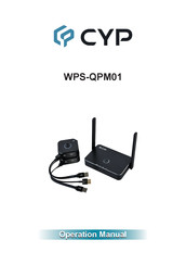CYP WPS-QPM01 Operation Manual