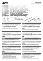 JVC XS-SR2 Quick Start Manual
