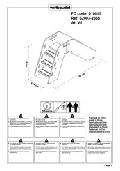 VERTBAUDET 62003-2563 Assembly Instructions Manual