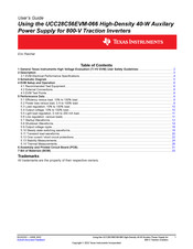 Texas Instruments UCC28C56EVM-066 User Manual