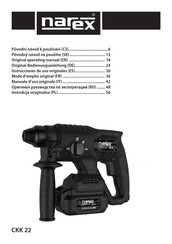 Narex CKK 22 Original Operating Manual
