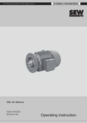 SEW-Eurodrive DIBS90S4BE2/TF Operating	 Instruction