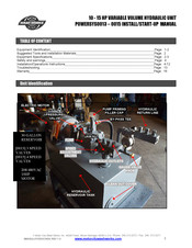 Motor City Wash Works POWERSYS0013 Manual