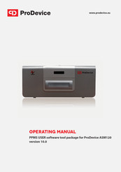 ProDevice ASM 120 Operating Manual