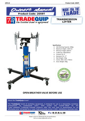 TradeQuip 2059T Owner's Manual