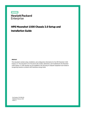 Hewlett Packard Enterprise Storage Setup And Installation Manual