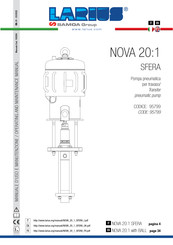 Samoa LARIUS NOVA 20 1 SFERA Operating And Maintenance Manual