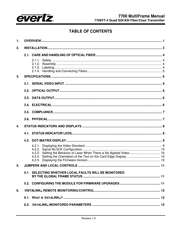 Everlz 7708VT-4 Manual