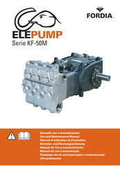 Fordia ELEPUMP KF-50M Series Use And Maintenance Manual
