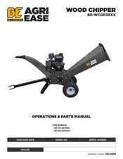 AGRI EASE BE-WCGR3H65 Operations & Parts Manual