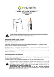 Identités 826094 Manual