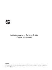 HP Engage 14t Maintenance And Service Manual