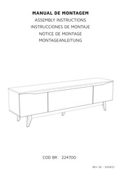 Decocasa 224700 Assembly Instructions Manual