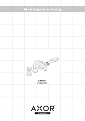 Hans Grohe Axor Citterio 39445000 Manual