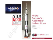ideaBRICKworks Micro Saturn V Assembly Instructions Manual