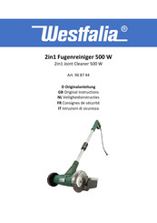 Westfalia 96 87 44 Original Instructions Manual
