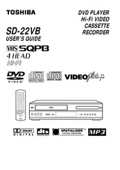 Toshiba SD-22VB User Manual