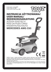 Caretero toyz MERCEDES AMG C63 User Manual