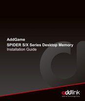 addlink AddGame SPIDER S4 Installation Manual