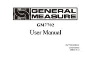 General Measure GM7702 User Manual