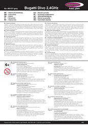 Jamara Bugatti Divo Instructions Manual