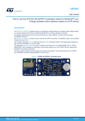 ST STEVAL-BLUEPIRV1 User Manual