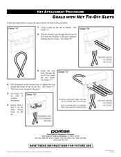 Porter Powr-Flex Outdoor Goal Manual