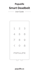 Populife Smart Deadbolt User Manual