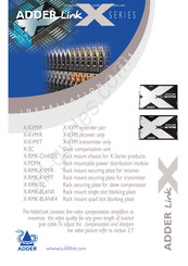 ADDER AdderLink X-RMK-SC Installation & Use Manual